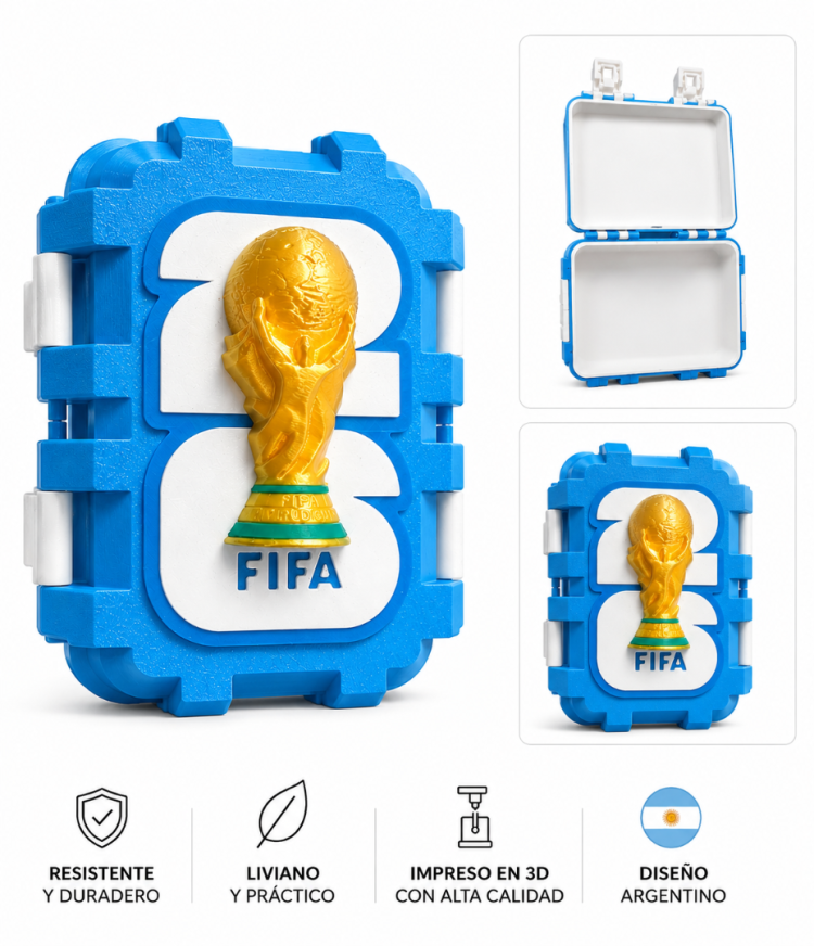 Porta Figuritas Mundial FIFA 2026 Mod 1